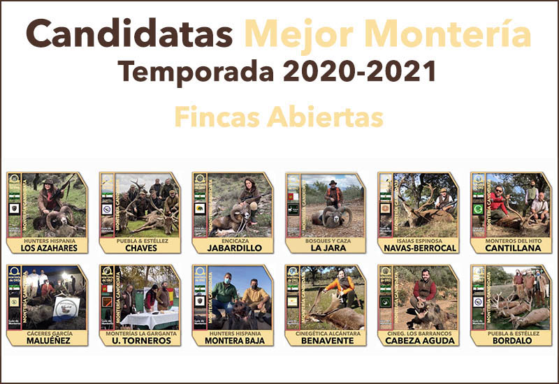 Candidatas a Mejor Montería en Finca Abierta 2022-2023